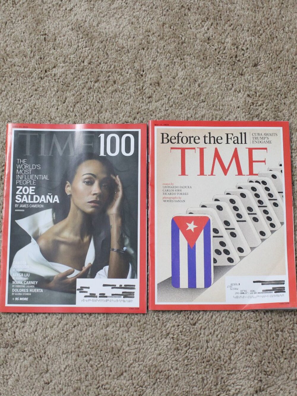 TIME Magazine Lot of 2 Apr, May 2026 Issues For Magazine Collectors